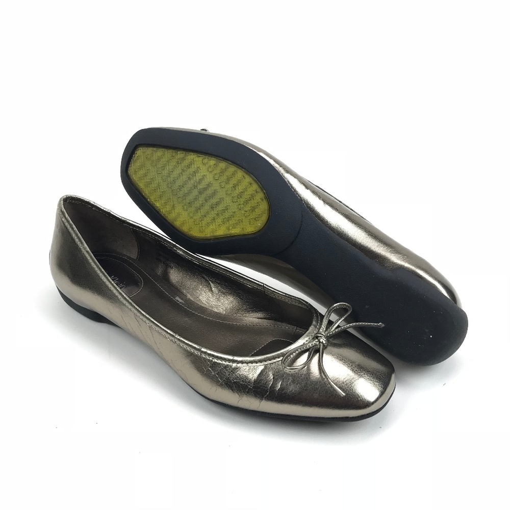 Calvin Klein Miranda Women Foil Metallic gold 9.5